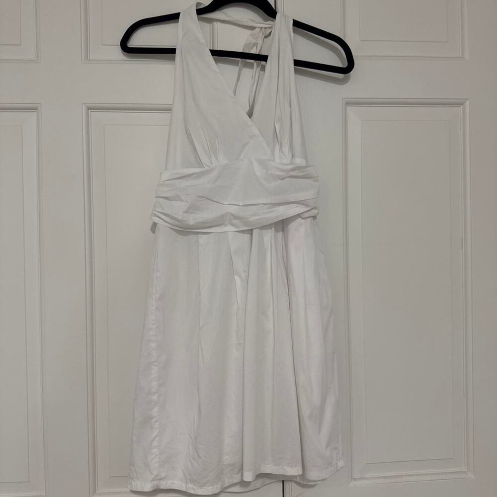Baby phat white halter mini